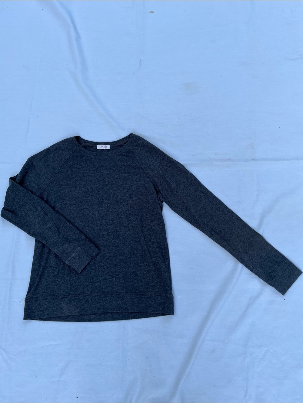 Goldie Long Sleeves Shirt Grey Basic